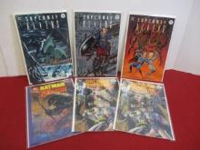 DC Comics Superman vs. Aliens  & Batman vs. Predator Comic Books-Lot of 6