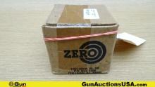 ZERO 9MM Bullets . Approx. 500 Rds, 125 Gr, JHP. . (65575)