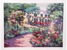 Roses at Giverny by Mark King