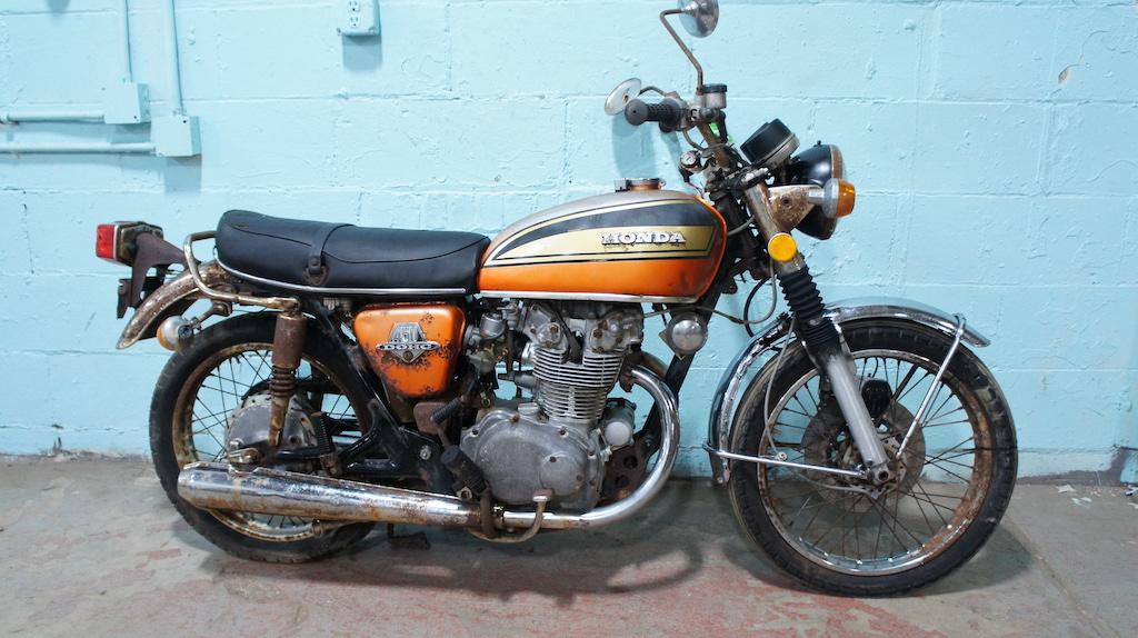 1974 HONDA CB450 Motorcycle