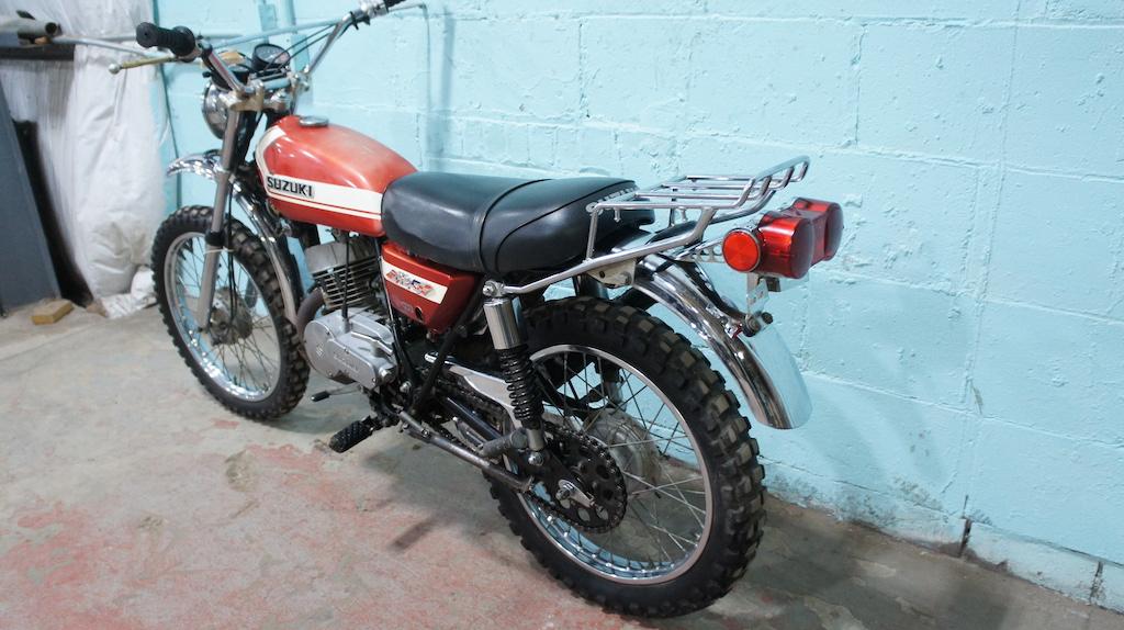 1972 Suzuki TC125 Motorcycle