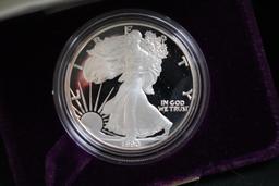 1990 Silver Eagle 1 oz. Silver Coin