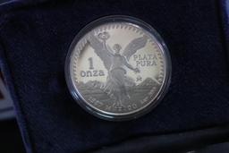 1987 Mexican 1 oz. Silver Coin