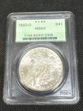 PCGS MS63 1883-O Morgan Silver Dollar