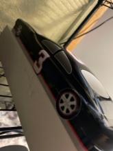 Black toy race car