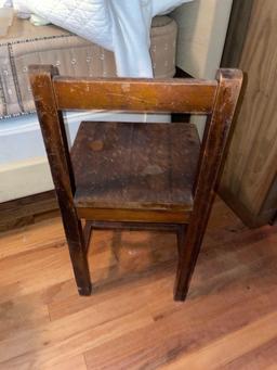 Vintage Wooden Childs Chair