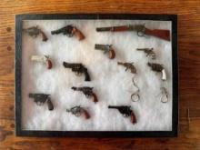 Set of 13 Mini Toy Cap Guns