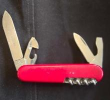 Victorinox red-handled pocket knife