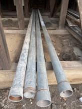 (4) Galvanized Steel Pipes