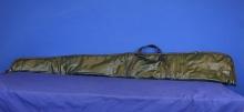 Sears Green Leather Rifle Case. 51" in Length