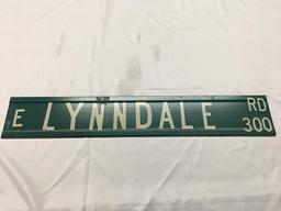 East Lynndale Street Sign