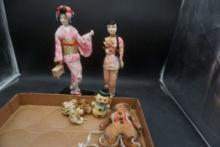 Geisha/Asian Figurines, Ornaments