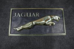 1970s Jaguar Neon Plastic Sign