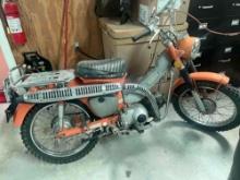 1973 Honda Motorcycle - 1589 miles