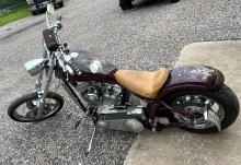 2010 ASVE Custom Built Motorcycle with Custom Paint Job - Miles Unknown