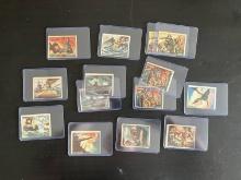 (14) 1950's Topps "Freedom's War" Non-Sport Cards.