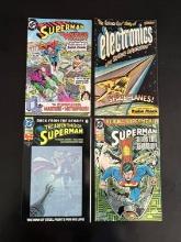 4 Issues Superman #82 Radio Shack Comics 2 Issues & The Adventures of Superman #500