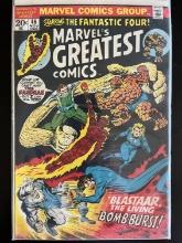 Marvels Greatest Comics Marvel Comic #46 Bronze Age 1973 Fantastic Four