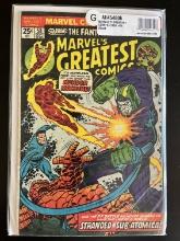 Marvels Greatest Comics Marvel Comic #58 Bronze Age 1975 Fantastic Four