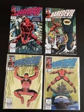 4 Daredevil Comics #271-274 Marvel 1989 Copper Age Comics