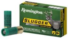 Remington Ammunition 28600 Slugger High Velocity 12 Gauge 2.75 78 oz Rifled Slug Shot 5 Per Box