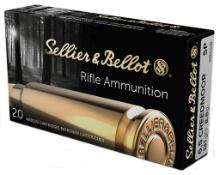 Sellier Bellot SB65B Rifle 6.5 Creedmoor 131 gr 2740 fps Soft Point SP 20 Bx