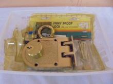 Jimmy Proof Double Cylinder Lock