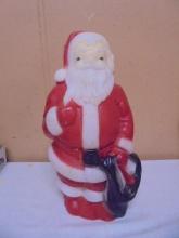 Vintage Small Blowmolded Santa