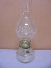 Vintage Lamp Light Glass Oil Lamp