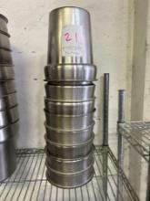 4.12 qt. Stainless Steel Bain Maries