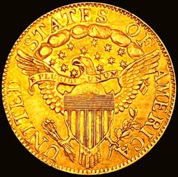 1798 Sm 8 $5 Gold Half Eagle UNCIRCULATED