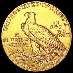 1914-S $5 Gold Half Eagle CLOSELY UNCIRCULATED
