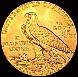 1911-S $5 Gold Half Eagle UNCIRCULATED