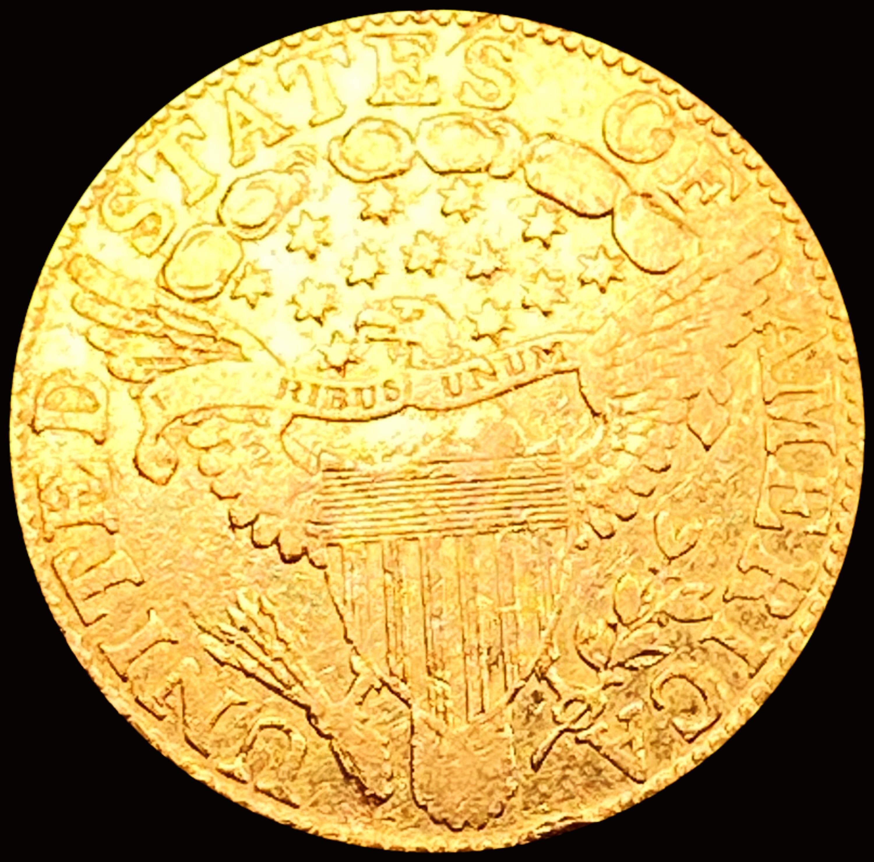 1803/2 $5 Gold Half Eagle CLOSELY UNCIRCULATED
