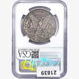 1898-S Morgan Silver Dollar NGC AU55