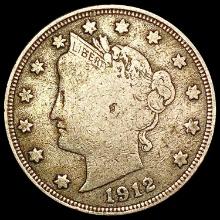 1912-S Liberty Victory Nickel NICELY CIRCULATED