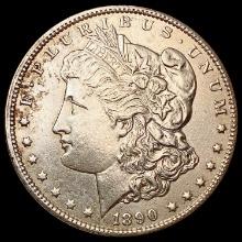 1890-CC Morgan Silver Dollar CLOSELY UNCIRCULATED