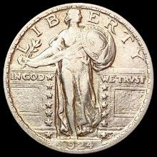 1924 Standing Liberty Quarter NEARLY UNCIRCULATED