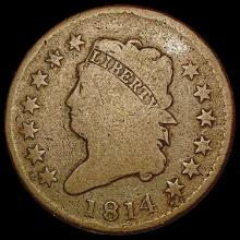 1814 Classic Head Cent NICELY CIRCULATED
