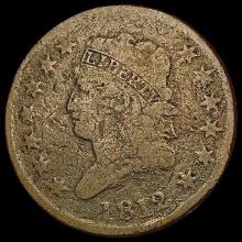 1812 Classic Head Cent NICELY CIRCULATED