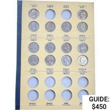 1938-1964 Jefferson Nickel Book (56 Coins)