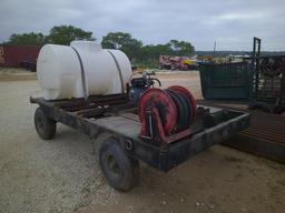 FIRE FIGHTING RIG ON TRAILER- NO PAPERS
