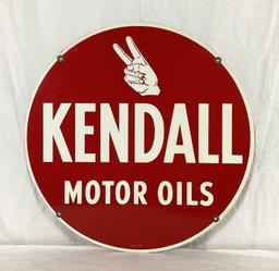 24" Kendall Motor Oil Sign