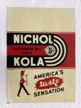 1941 Nichol Kola Sign w/ Soldier