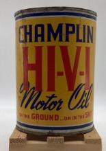 Champlin Hi-Vi Motor Oil Quart Can Enid, Oklahoma