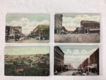 Four Early Statehood Postcards