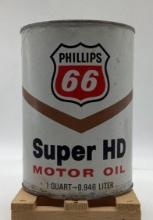 Phillips 66 Trop Artic Motor Oil Quart Can Bartlesville, OK