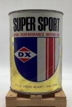 D-X Super Sport Quart Oil Can Tulsa, OK