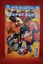 SUPER SONS #1 | PREMIERE ISSUE WITH JON KENT AND DAMIEN WAYNE AS SUPER SONS