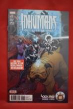 INHUMANS: ONCE & FUTURE KINGS #1 | BLACK BOLT AND HIS KINGDOM - NICK BRADSHAW - 1ST ISSUE